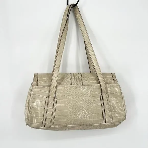 Vintage Y2K Liz Claiborne Purse With Silver Hardware Shoulder Bag - Picture 4 of 8